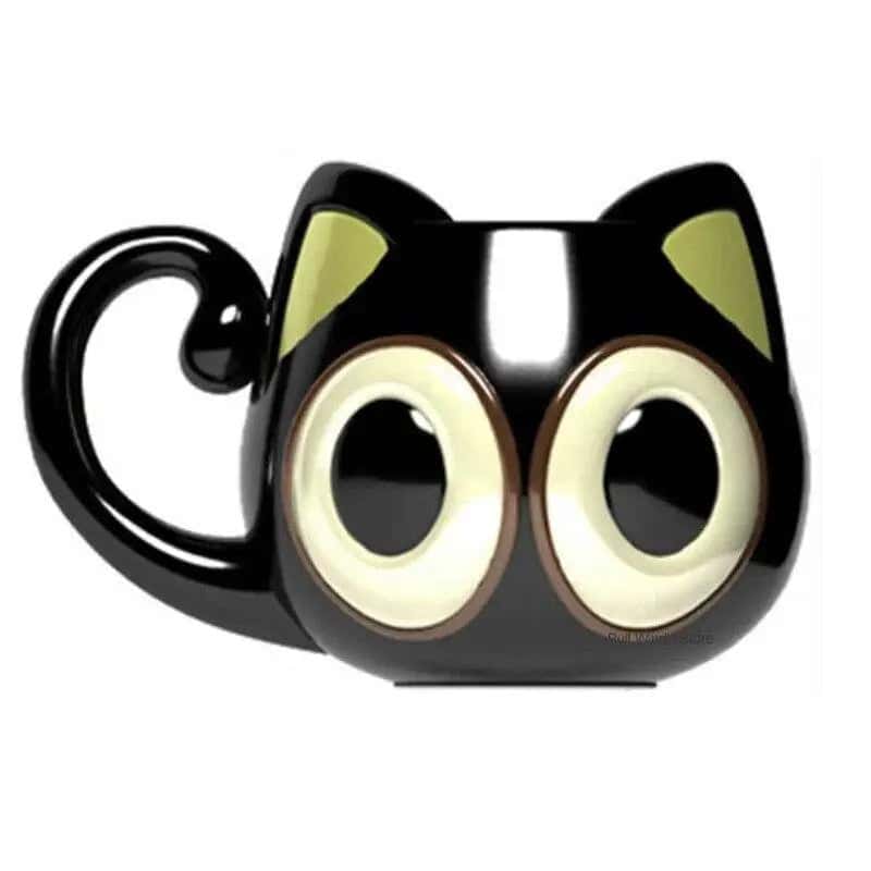 Cat Mug Big Eyes