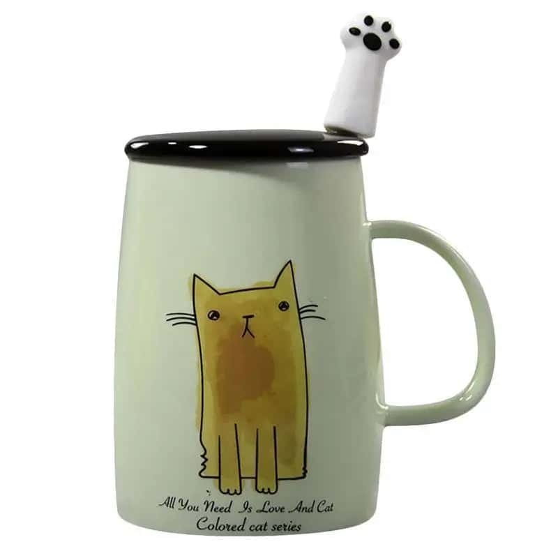 Cat Mug Cartoon