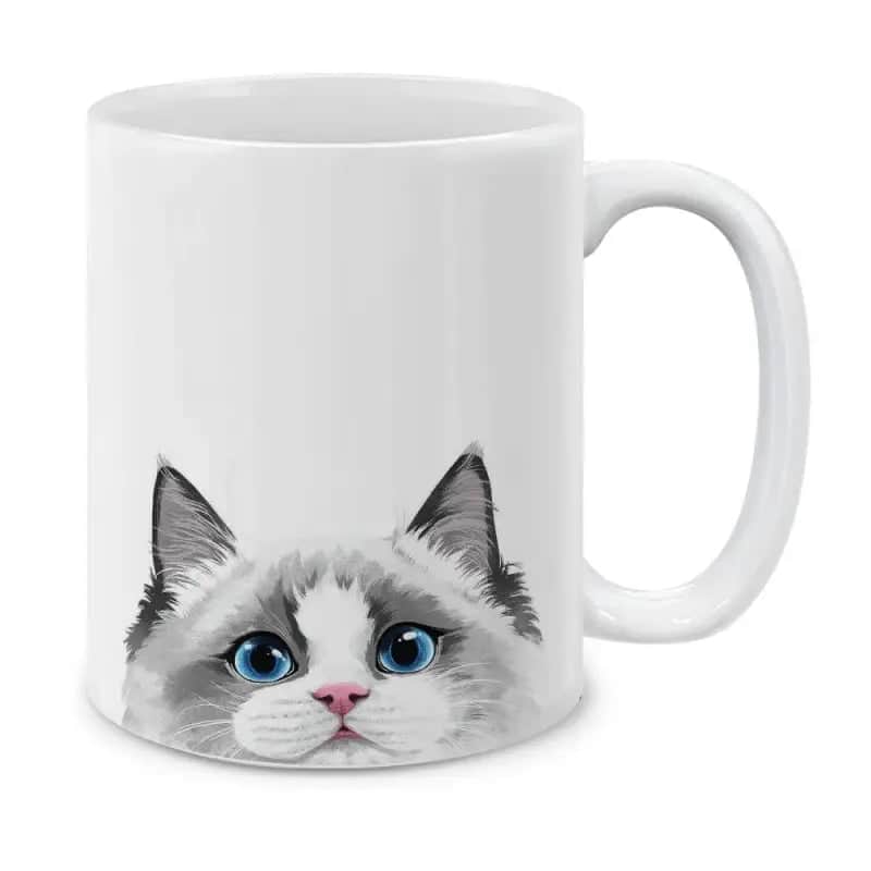Cat Mug Hello