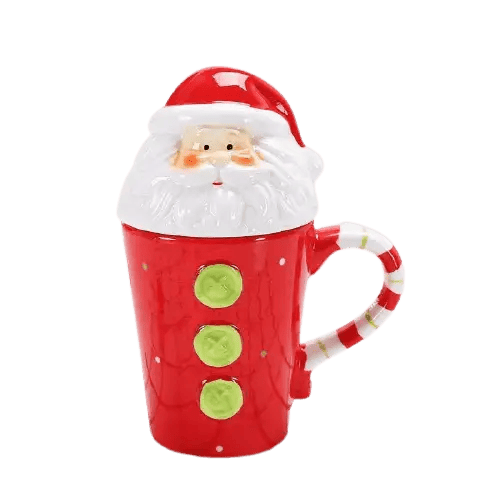 Christmas Mugs Santa Claus 3D