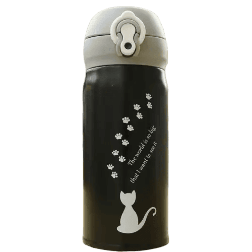 Insulated Mug Cartoon Cat