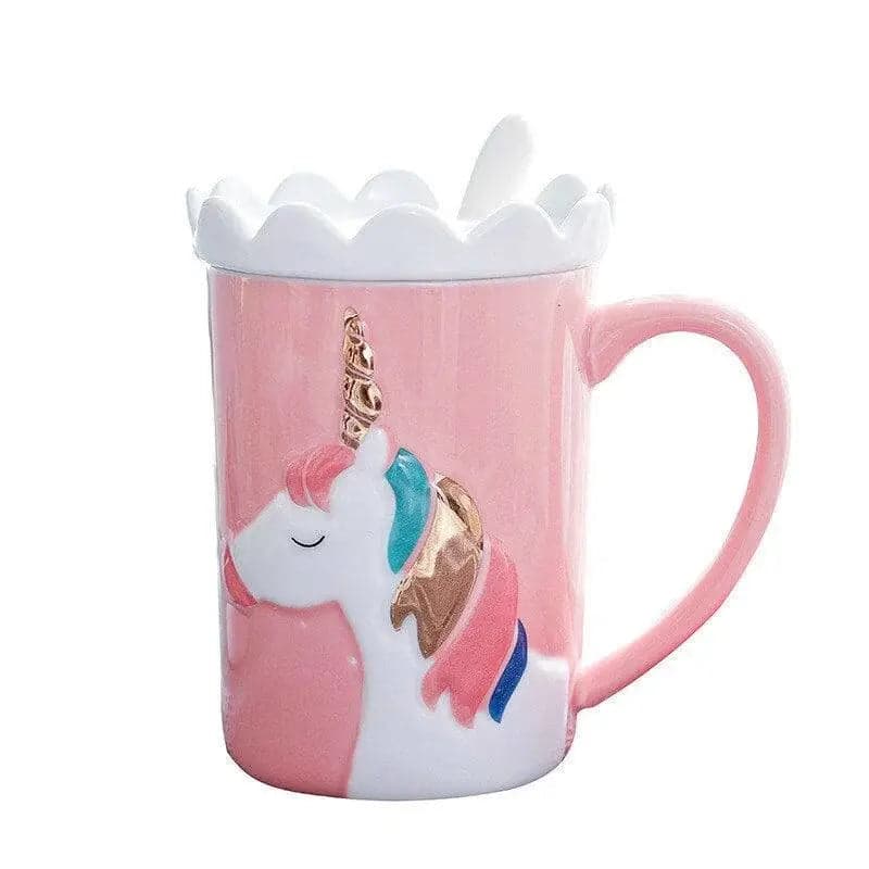 Unicorn Mug With Lid