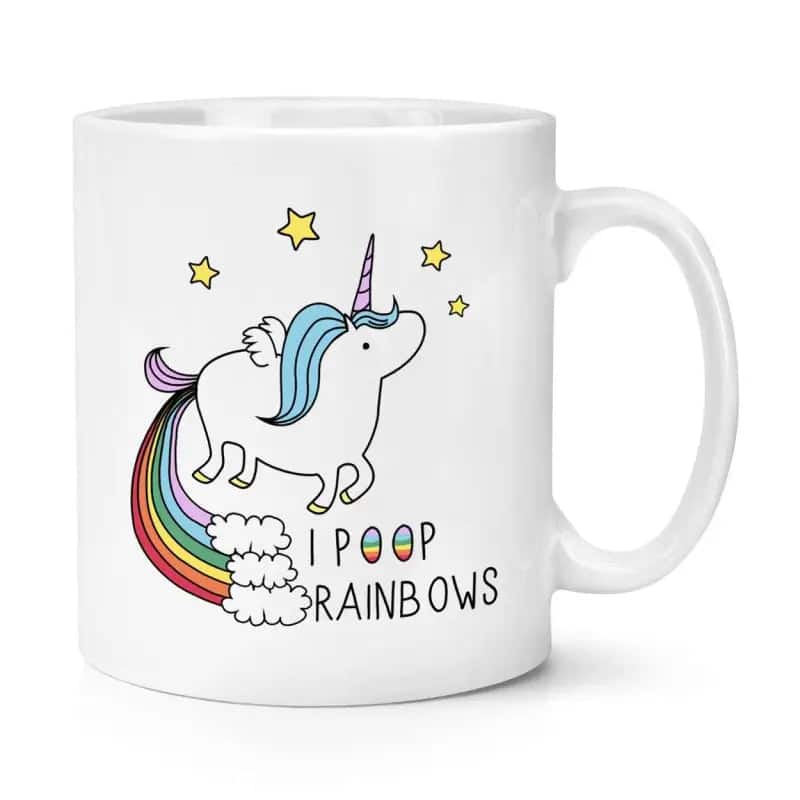Unicorn Mug Poop