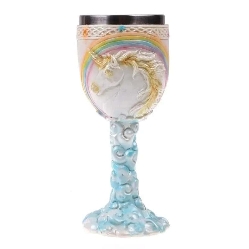Unicorn Mug Stemmed Glass