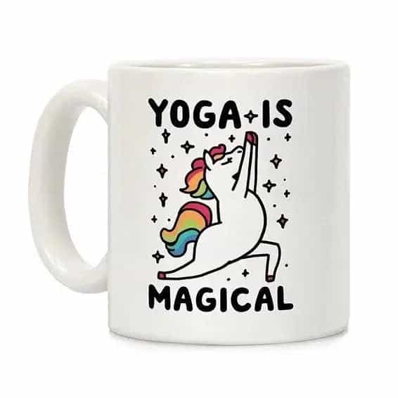 Unicorn Mug Yoga