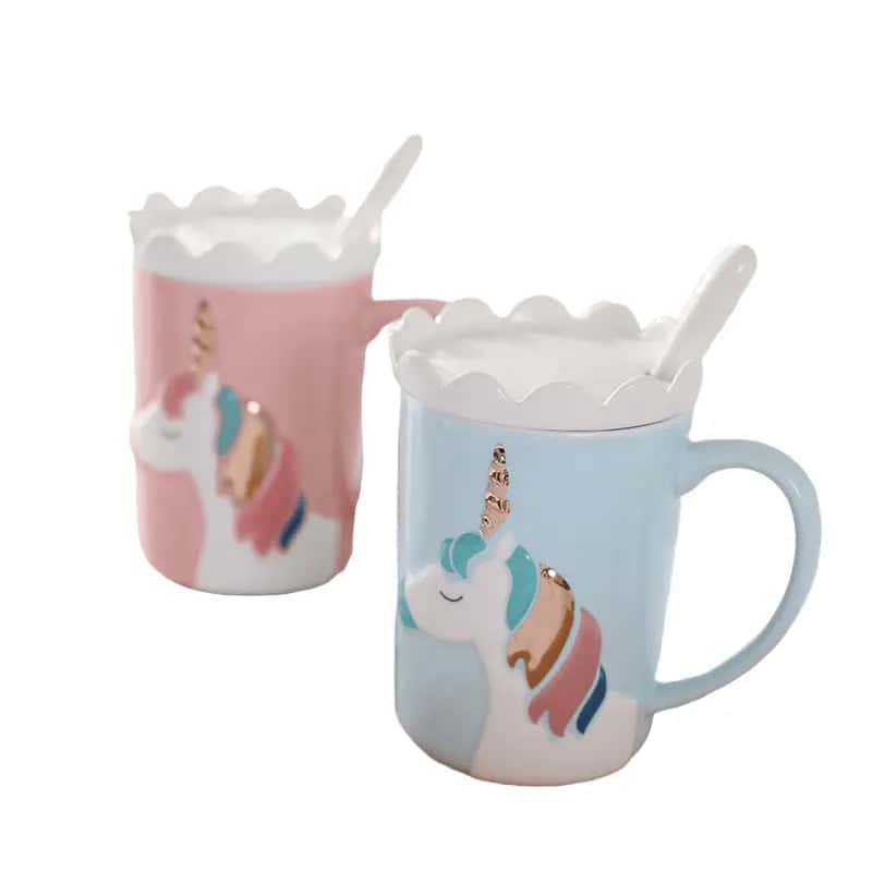 Christmas Mugs 3D Unicorn