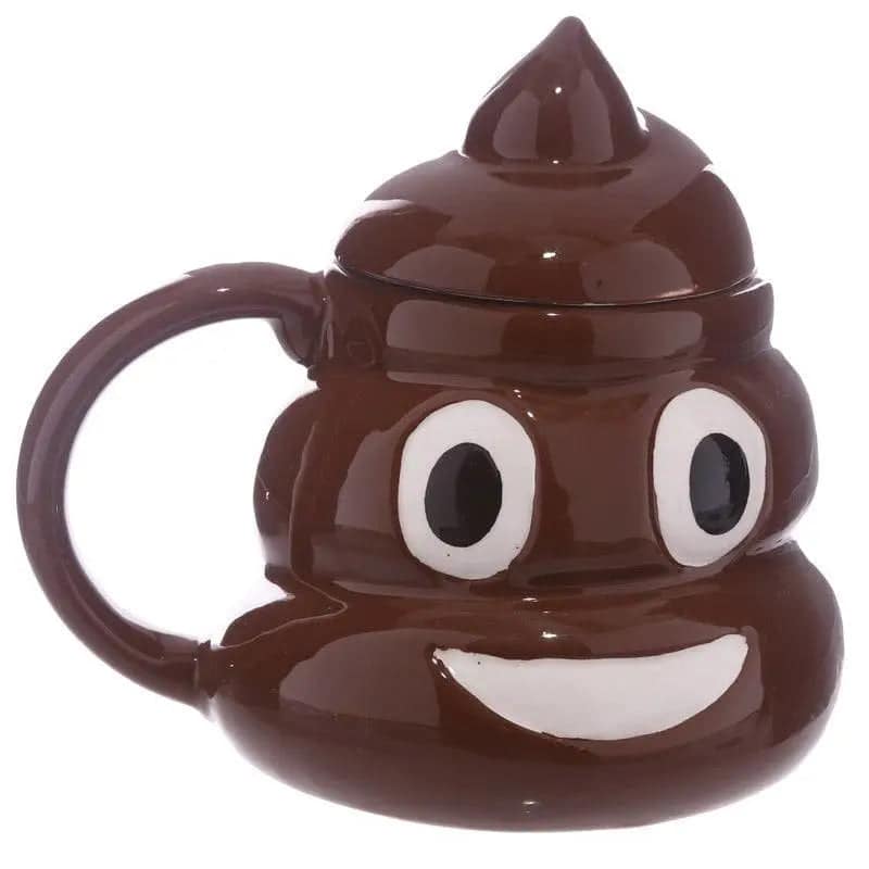 Unique Mugs Poop Emoji