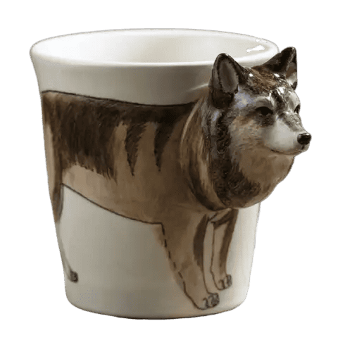 Unique Mugs Wolf