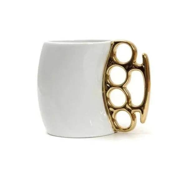 Unique Mugs Brass Knuckles