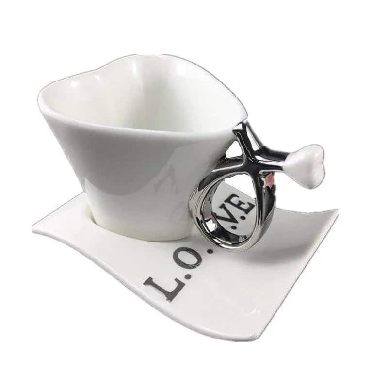 Unique Mugs Heart Cup