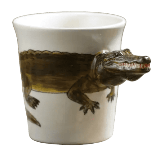 Unique Mugs Crocodile Cup