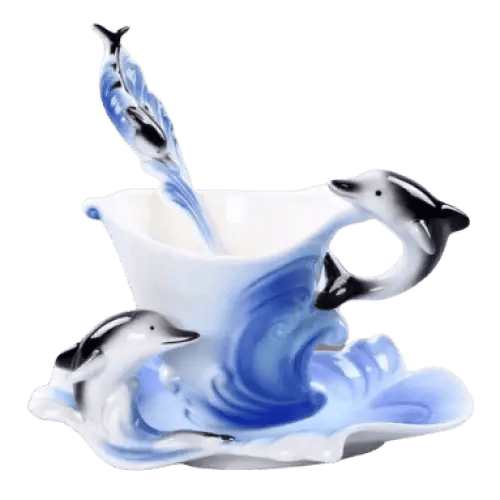 Unique Mugs Dolphin Cup