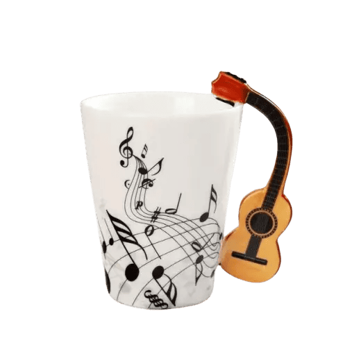 Unique Mugs Guitar Cup