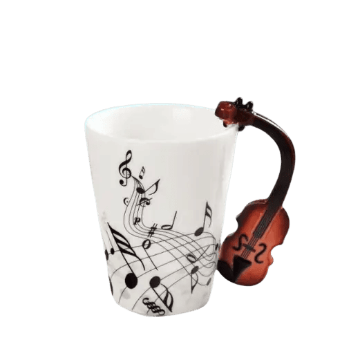Unique Mugs Violin Cup
