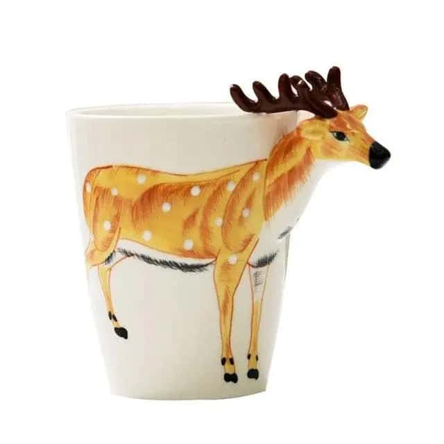 Unique Mugs Deer Head