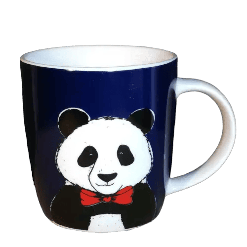 Panda Mug Gentleman