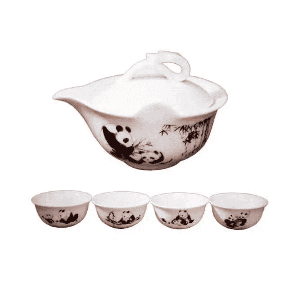 Panda Mug Tea Service