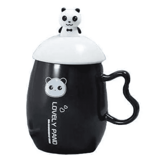 Panda Mug With Lid