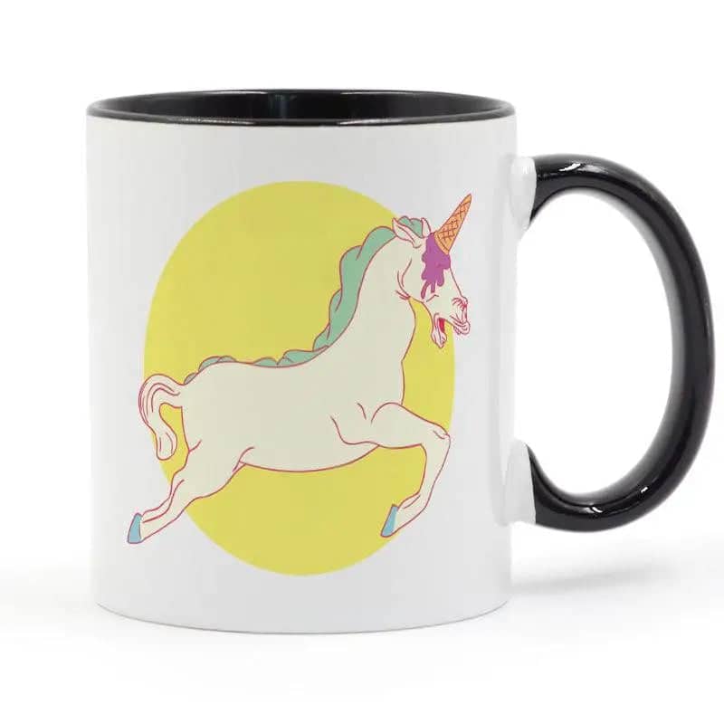 Personalized Mugs Unicorn Girlfriend