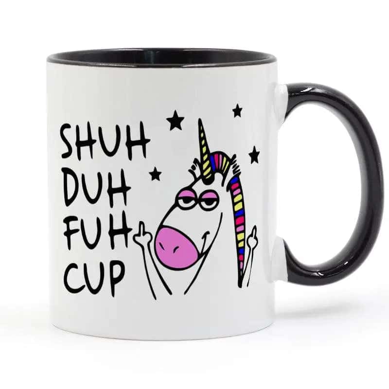 Personalized Mugs Unicorn Humor