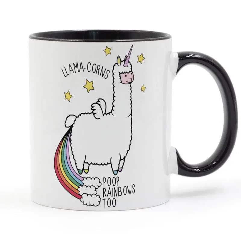 Original Personalized Mug <Br> Llama Unicorn