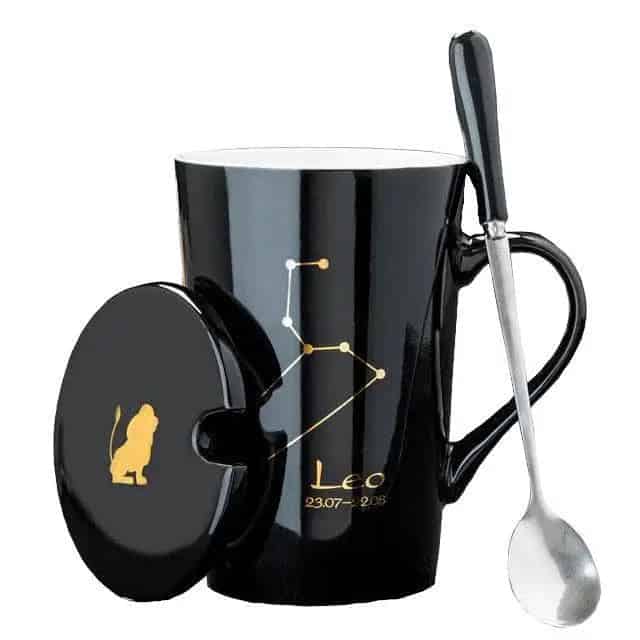 Zodiac Mugs Lion