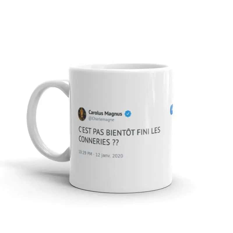 Unique Mugs Tweet Charlemagne "Nonsense"