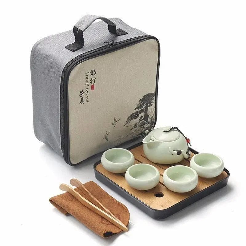 Japanese Tea Cups Travel Tea Service