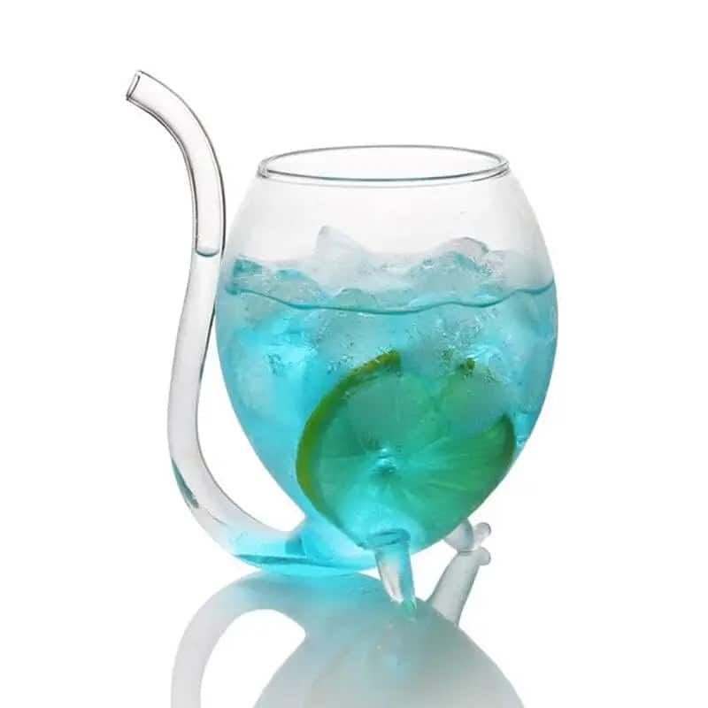 Cocktail Glass <Br>Straw