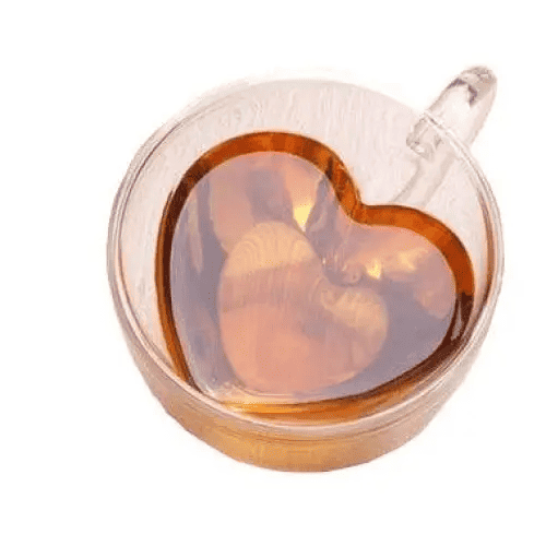 Double-Walled Glass <Br> Heart