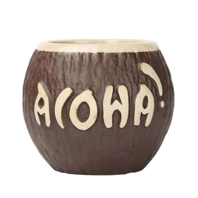 Tiki Glasses Coconut